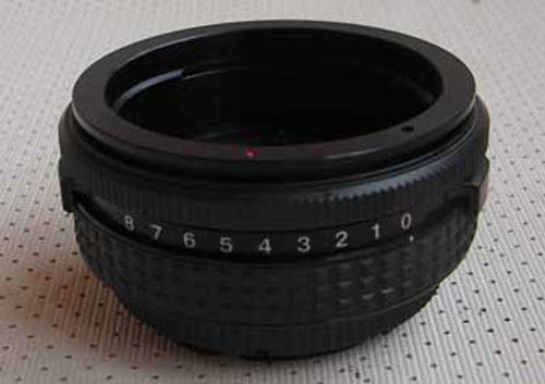 Adattatore tilt obiettivo kiev - adattatore,